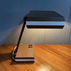 Brown Desk Lamp 1970S By Polamp thumbnail 10