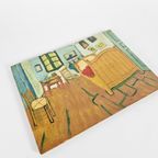 Olieverf Op Board - 'De Slaapkamer Van Vincent Van Gogh In Arles - 3E Kwart 20E Eeuw thumbnail 6