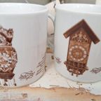 Mitterteich Bavaria Vintage Koffie Servies Klokken Porselein thumbnail 3