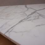 Wit Carrara Marmeren Hoektafel, Hoek Salontafel thumbnail 9