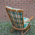 Retro Armfauteuil Met Kussens Opknapper thumbnail 3