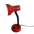 Vintage Bureaulamp Rood, Berlin Jaren '80/'90 thumbnail 4