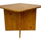 Vintage Grenen Salontafel / Bijzettafel Minimalist Design thumbnail 23