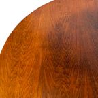 Vintage Houten Ronde Salontafel Jaren 60 Design thumbnail 20