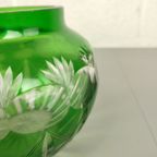 Groene Kristallen Vaas thumbnail 7