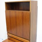 Vintage Boekenkast, Wandkast, Highboard - Tweedelig, Jaren '60 | 01330 thumbnail 10