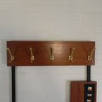 Staande Kapstok Met Tegel Decoratie, Jaren 60 thumbnail 6