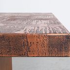 Heinz Lilienthal Salontafel Koper En Hout thumbnail 10