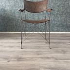 3X Vintage Yuzuru Yamakava Rap Chairs, Walnut Rattan thumbnail 2