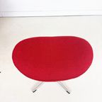 Vintage Egg Chair Met Voetenbank (Set) thumbnail 15