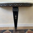 Side Table Console Tafel Muurtafel 19e Eeuws Frans thumbnail 9