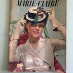 6X Vintage Uitgave Tijdschrift Marie Claire Uit 1939 thumbnail 6