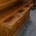 Buffet Wandkast Massief Eiken Met 3 Dubbele Toog thumbnail 6