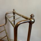 Art Deco Jaren 30 Paraplustandaard Paraplubak Messing Vintage thumbnail 10