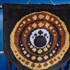 Vintage Wollen Wandkleed Jaren 70 Spaceage Muurkleed thumbnail 4
