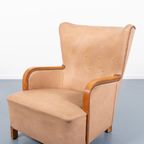 Scandinavian Mid-century Modern Lounge Armchair / Fauteuil, 1950’s Sweden thumbnail 10