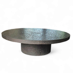 Beautiful Composite, Resin Stone Look Brutalist Coffee Table thumbnail 4