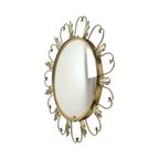 Vintage Fish Eye Convex Spiegel Sunburst Heksenspiegel Deknudt 46Cm thumbnail 13