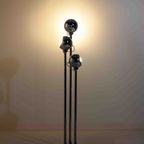 Mid-Century Modernistische Stalamp Met Magnetische Bal Lampen, Italië 1970S thumbnail 9