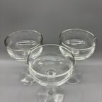 Set Coupe Glazen Zwaar Kristal 3 Stuks thumbnail 7