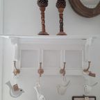 Antieke Engelse Kaptafel Spiegel, Vintage Spiegeltje thumbnail 23
