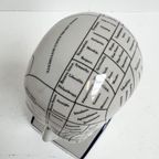 Keramieken 30 Cm Hoge Phrenology Hoofd, 1990’s thumbnail 9