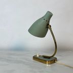 50S Groen  Lampje, Vintage 1950. thumbnail 2