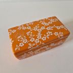 Oranje Porselein Doosje Sieraden Doos thumbnail 8