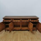 Groot Vintage Landelijk Dressoir Wandkast Buffetkast Ladekast thumbnail 3