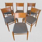 Set Van 6 Eetkamerstoelen Van Lübke thumbnail 15