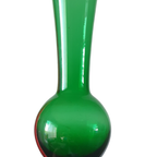 2 Delige Vintage Empoli Glas Set Vaasje En Groot (wijn)glas thumbnail 5