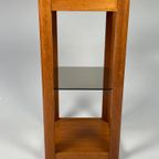 Vintage Pilaar / Etagère / Plantenstaander, Uldum Mobler, Denemarken 1970'S thumbnail 4