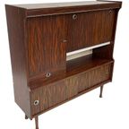 Vintage Highboard Wandmeubel Jaren 60 Rosewood Fineer thumbnail 10