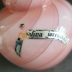 Vintage Opalina Fiorentina Glazen Vaas Roze thumbnail 2