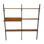 Vintage Wandsysteem Kast Olof Pira Zweden 1960 Teak Design thumbnail 3