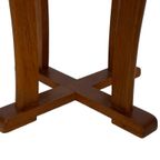 Art Deco Bijzettafel Eiken Jaren 50 Design Minimalisch thumbnail 2