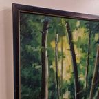 Vintage Schilderij Op Linnen Gesigneerd thumbnail 9