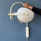 Anvia Mushroom Wandlamp - Space Age Arc Wandlamp - Wit 70S Sconce thumbnail 7