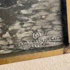Originele Prent Henri Cassiers, Stadsaanzicht Gouda. thumbnail 3