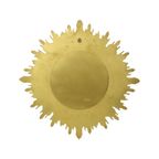 Zeer Grote Gouden Zonnespiegel Sunburst Spiegel Xl Hars 69Cm thumbnail 5