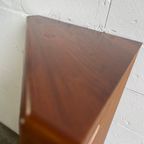 Vintage Teaken Vitrinekast / Hoekkast / Etagere Dyrlund thumbnail 4