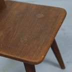 Antieke Volkskunst Primitieve Bergstoel thumbnail 6