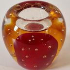 Rosenthal Glazen Waxinehouder Waxinelicht Presse Papier thumbnail 3