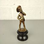 Bronzen Beeldje Van Een Roker thumbnail 2