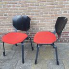 Set Of 4 Vintage Chairs Made By Froescher, Germany thumbnail 12