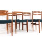 Set 6 Carl Ekström Voor Albin Johansson Stoelen Vintage thumbnail 15