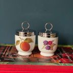 Royal Worcester Vintage Set Coddlers Eierkokers thumbnail 4