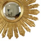 Grote Houten Zonnespiegel Sunburst Butler Xl Spiegel Goud 70Cm thumbnail 15