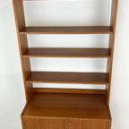 Scandinavisch Vintage Teak Fineren Boekenkast Horten thumbnail 11