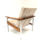 Vintage Design Fauteuil Van Topform Met Rio Palissander Armleuningen Gemaakt In De Jaren 60 thumbnail 3